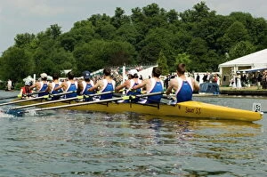 River Thames Gallery: Rowing at the Henley Royal Regatta, Henley on Thames, England, United Kingdom, Europe