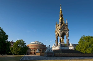 Kensington Prints: Royal Albert Hall and Albert Memorial, Kensington, London, England, United Kingdom