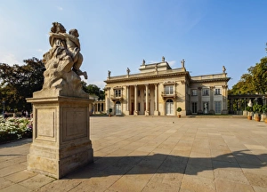Warsaw Prints: Royal Baths Park, Lazienki Palace, Warsaw, Masovian Voivodeship, Poland, Europe