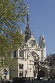 Front Prints: The Royal Courts of Justice, Strand, London, England, United Kingdom, Europe