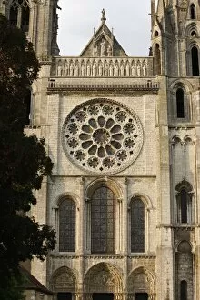 Images Dated 1st June 2009: Royal gate, Chartres cathedral, UNESCO World Heritage Site, Chartres, Eure-et-Loir