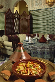 Tagines Prints: Royal Mansour Hotel, Casablanca, Morocco, North Africa, Africa