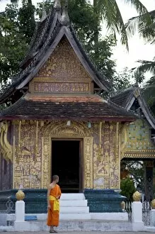 The Royal Palace, most famous temple of Luang Prabang, UNESCO World Heritage Site