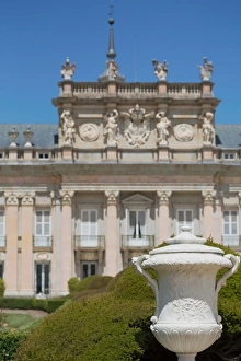 Segovia Prints: The Royal Palace of La Granja de San Ildefonso near Segovia, Castilla y Leon, Spain