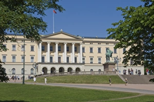 The Royal Palace, Oslo, Norway, Scandinavia, Europe