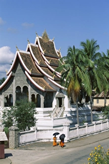 Laosian Prints: Royal Palace Pavilion