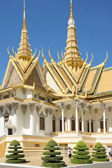 Royal Palace, Phnom Penh, Cambodia, Indochina, Southeast Asia, Asia