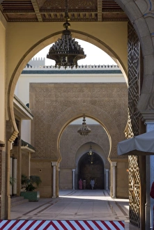Entrances Prints: Royal Palace in the Royal City, Rabat, Morocco, North Africa, Africa
