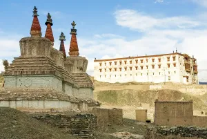 Royal Prints: Royal Palace above the village of Stok