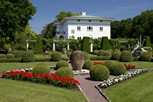 Gardens Prints: Royal summer residence of Solliden Palace and gardens, Borgholm, Oland, Southeast Sweden