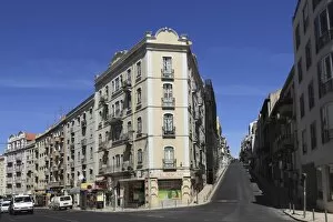 Images Dated 22nd August 2010: The Rua Morais and Rua Barao de Sabrosa in the Alto do Pina district, Lisbon