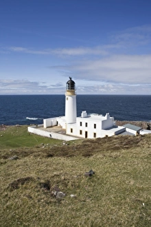 Wester Ross Prints: Rudha Reidt Lighthouse, Wester Ross, Highlands, Scotland, United Kingdom, Europe