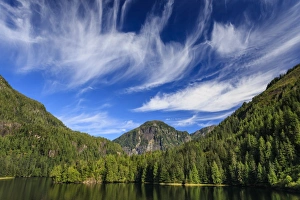 Ketchikan Prints: Rudyerd Bay, float plane and spectacular clouds