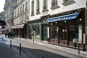 Latin Quarter Prints: Rue Mouffetard, Latin Quarter, Paris, France, Europe