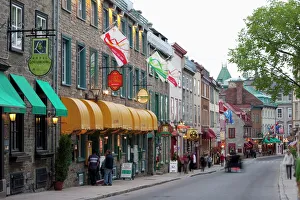 Quebec Prints: Rue Saint Louis, Quebec City, Quebec, Canada, North America