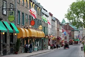Images Dated 28th May 2009: Rue Saint Louis, Quebec City, Quebec, Canada, North America