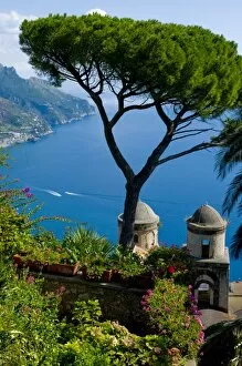 Images Dated 28th September 2008: Rufolo view, Ravello, Amalfi Coast, UNESCO World Heritage Site, Campania, Italy, Europe