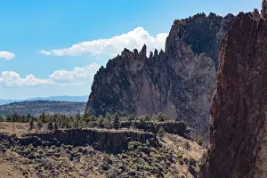 Cascade Range Prints: The rugged Smith Rock State Park in central Oregons High Desert, near Bend, Oregon