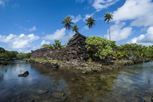 Ruined city of Nan Madol, Pohnpei (Ponape), Federated States of Micronesia, Caroline Islands, Central Pacific, Pacific