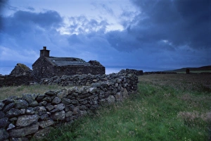 Ruined croft at Sound