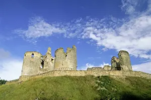Ruined medieval castle of Fere-en-Tardenois, Aisne department, Picardy region, northern France, Europe