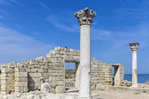 Search Results: Ruins of Ancient City of Khersoness, Ancient theatre, Sevastopol, Crimea, Ukraine, Europe