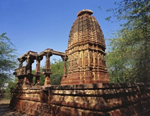 Jodhpur Prints: Ruins of an Ancient Surya Temple, Osian, Jodhpur, Rajasthan, India