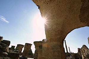 Carthage Prints: The Ruins at Antonine Baths at the archaeological site