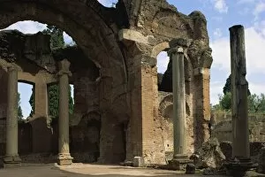 Ruins of the Baths, Hadrians Villa (Villa Adriana), UNESCO World Heritage Site