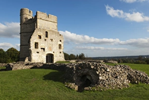 Ruins of Donnington Castle, Newbury, Berkshire, England
