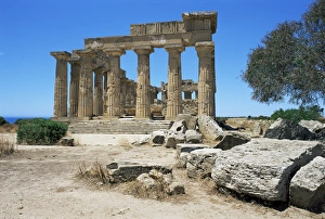 Ruins of Greek temple