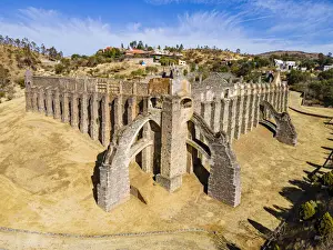 Guanajuato Prints: Ruins of the Hacienda of Guadalupe, UNESCO World Heritage Site, Guanajuato, Mexico