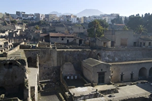 The ruins of Herculaneum