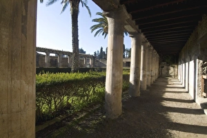The ruins of Herculaneum