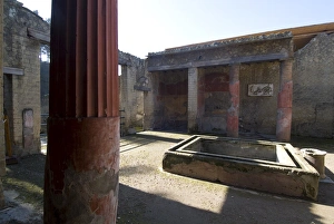The ruins of Herculaneum