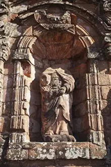 Ruins of Jesuit mission at Trinidad (La Santisima Trinidad de Parana), UNESCO World Heritage Site, Parana Plateau, Paraguay, South America