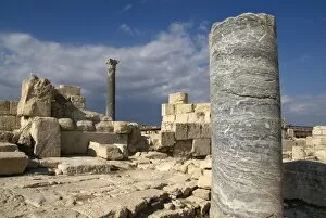 Images Dated 25th September 2006: Ruins of Kourion, near Episkopi, Cyprus, Europe