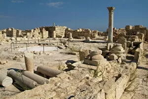 Images Dated 25th September 2006: Ruins of Kourion, near Episkopi, Cyprus, Europe