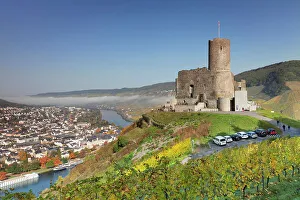 Ruins of Landshut Castle, Moselle Valley, Bernkastel-Kues, Rhineland-Palatinate, Germany