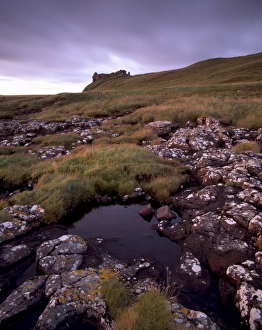 Images Dated 20th January 2000: Ruins of MacDonalds Duntulm Castle