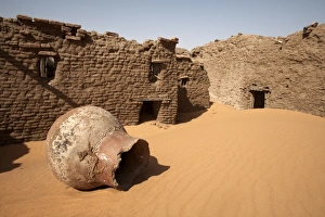 The ruins of the medieval city of Old Dongola