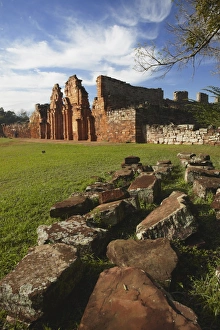 Jesuit Prints: Ruins of mission at San Ignacio Mini