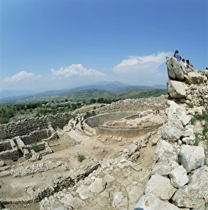 Mycenae Prints: Ruins of Mycenae