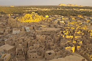 Ancient Ruins Prints: Ruins of the old town of Shali, Siwa Oasis, Egypt, North Africa, Africa