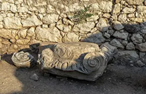 Antalya Prints: Ruins of Olympos showcase ancient architecture near the beach of Ireli in Turkey's coastal region