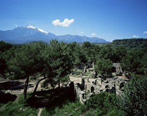 The ruins of Phaselis