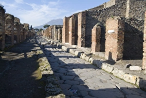 The ruins of Pompeii