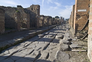 The ruins of Pompeii