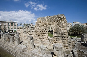 Syracuse Prints: Ruins of the Temple of Apollo