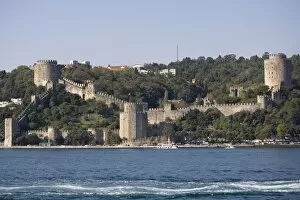 Images Dated 11th October 2009: Rumeli Hisar fort, Bosphorus. Istanbul, Turkey, Europe